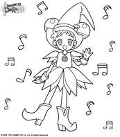 coloriage magical doremi danse